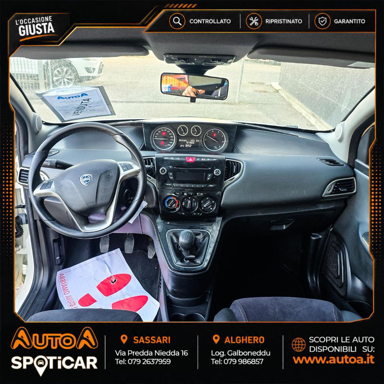 LANCIA Ypsilon 1.3 MJT 16V 95 CV 5 porte S&S Gold - 10
