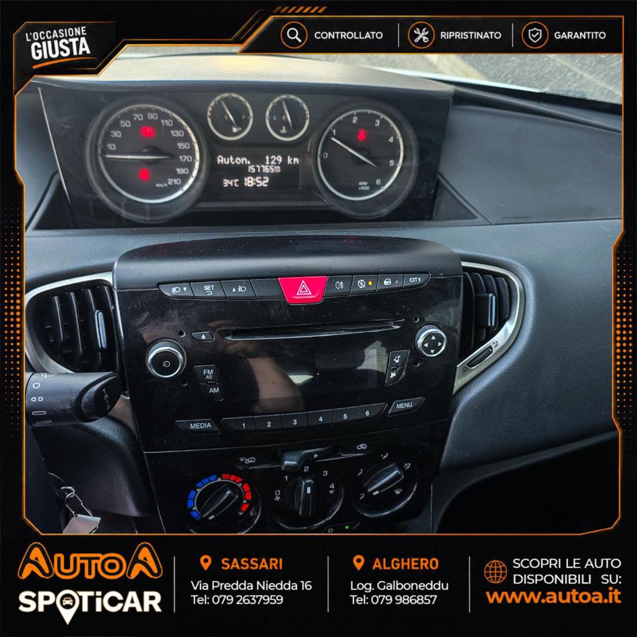 LANCIA Ypsilon 1.3 MJT 16V 95 CV 5 porte S&S Gold - 18