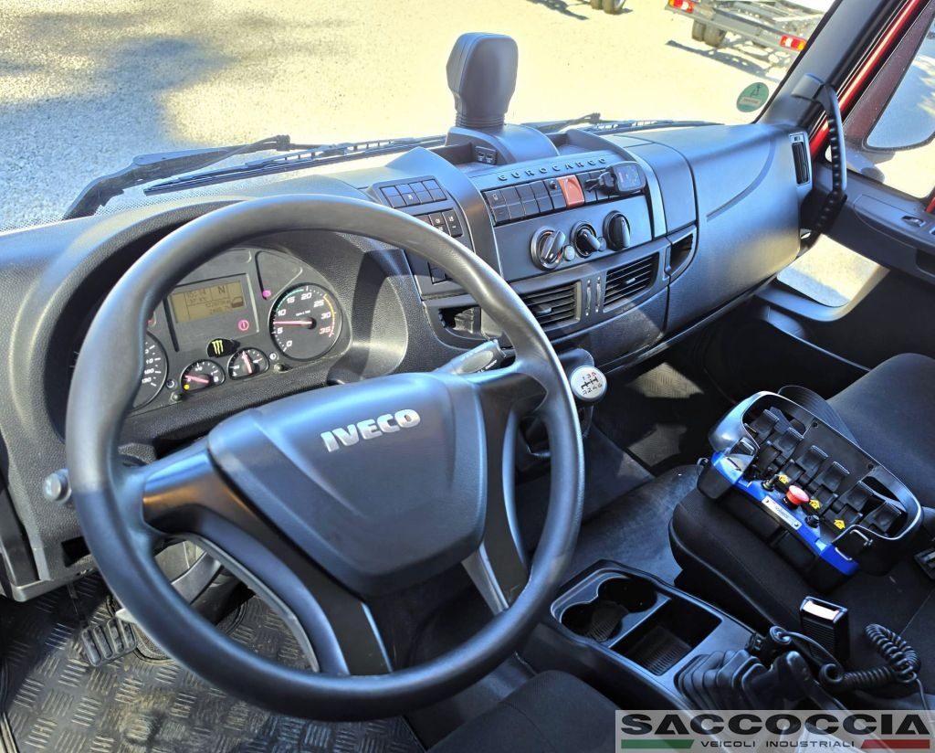IVECO EUROCARGO 75 80E19 E6 GRU + RIBALTABILE - 9