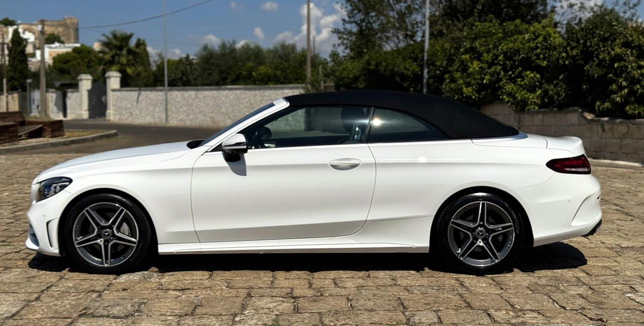 MERCEDES-BENZ C 220 d Auto Cabrio Premium AMG - 1 prop./ FULL - 37