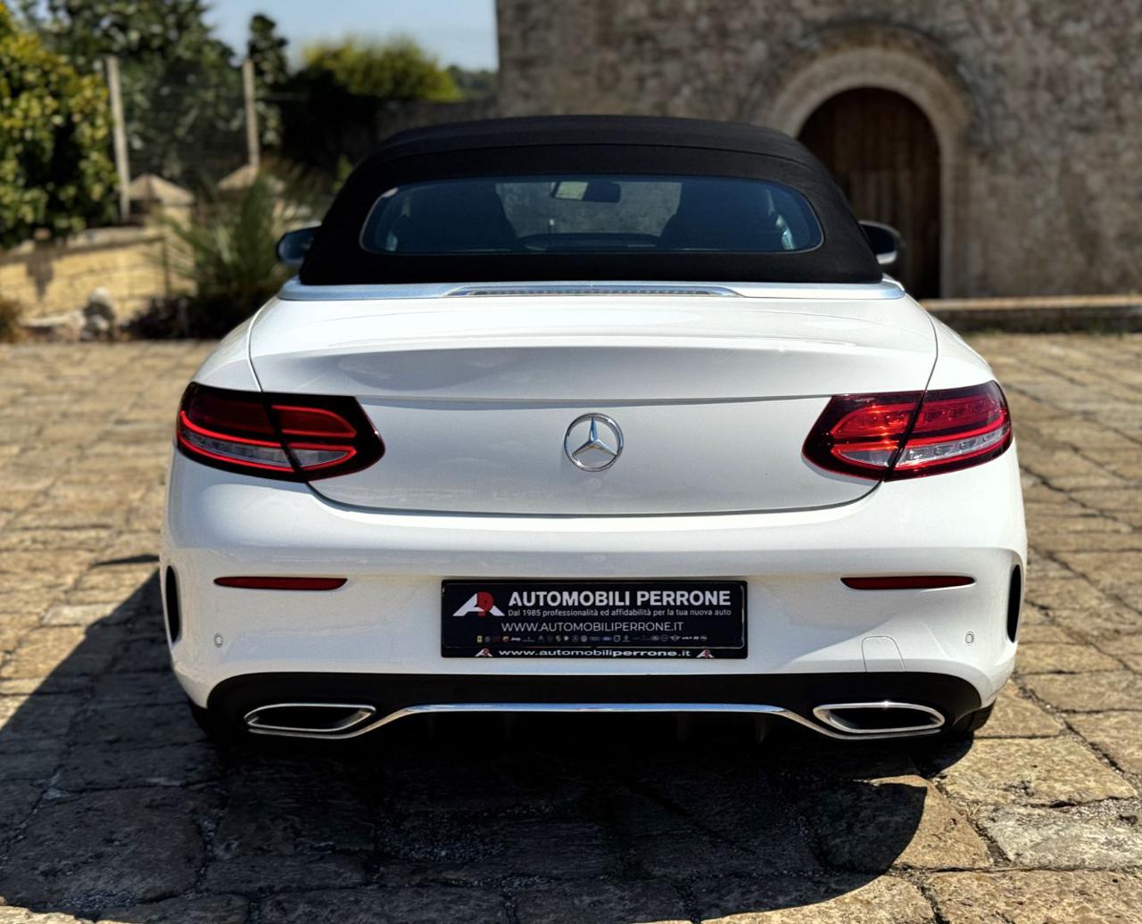 MERCEDES-BENZ C 220 d Auto Cabrio Premium AMG - 1 prop./ FULL - 17