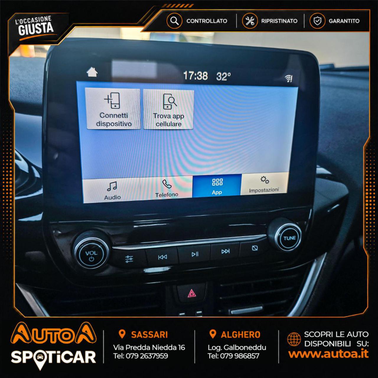 FORD Fiesta 1.1 75 CV GPL 5 porte Titanium - 25