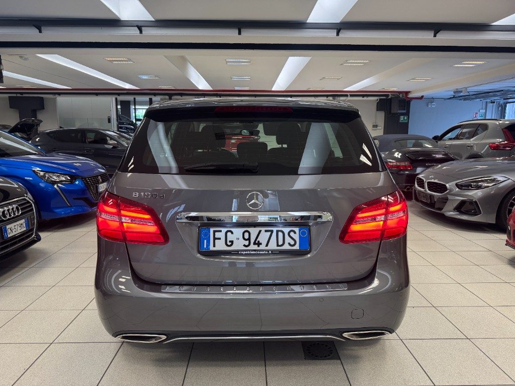 MERCEDES-BENZ B 180 d Automatic Sport+LED+UNICO PROPRIETARIO - 5