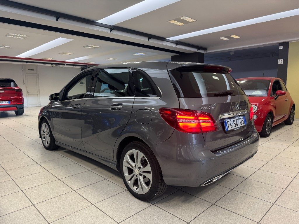 MERCEDES-BENZ B 180 d Automatic Sport+LED+UNICO PROPRIETARIO - 6