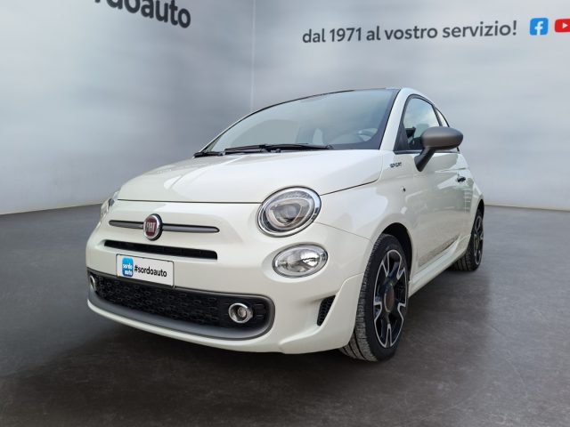 FIAT 500 Nero pastello