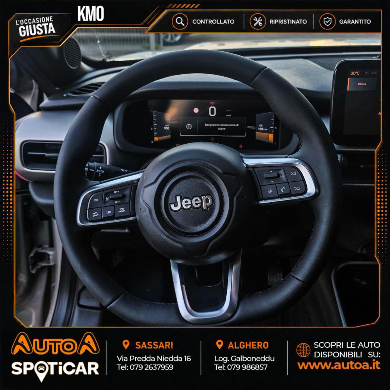 JEEP Avenger 1.2 Turbo 100 CV Summit - 14