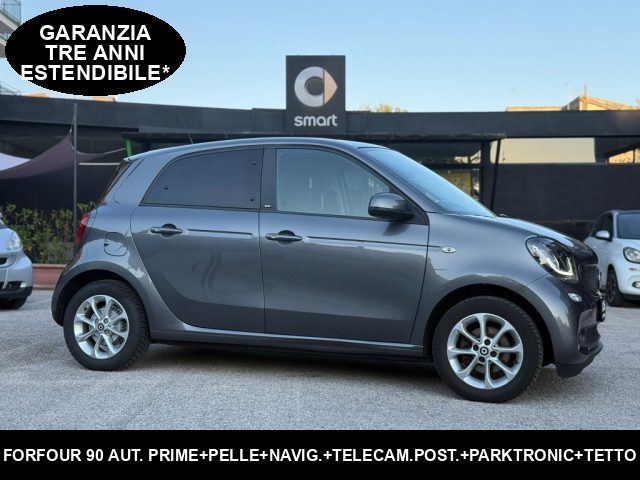SMART ForFour 90 PRIME TWINAMIC +PELLE NERA +NAVIG.+UNICO PROPR. 