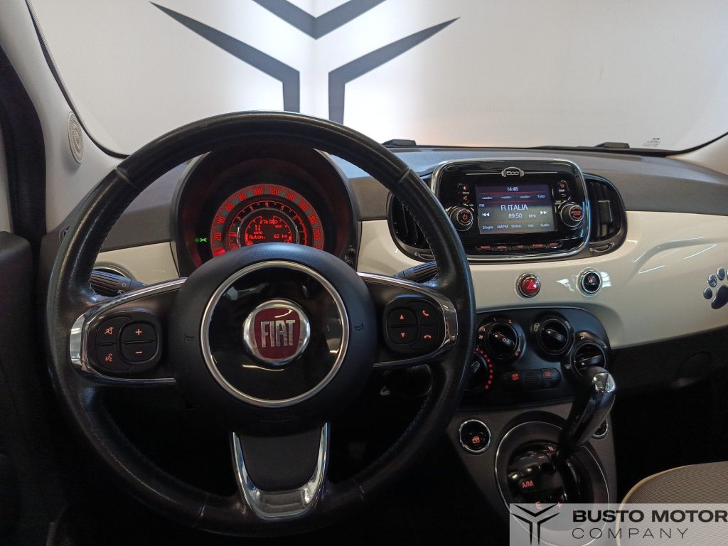 FIAT 500 500 1.2 Lounge 69cv dualogic - 12