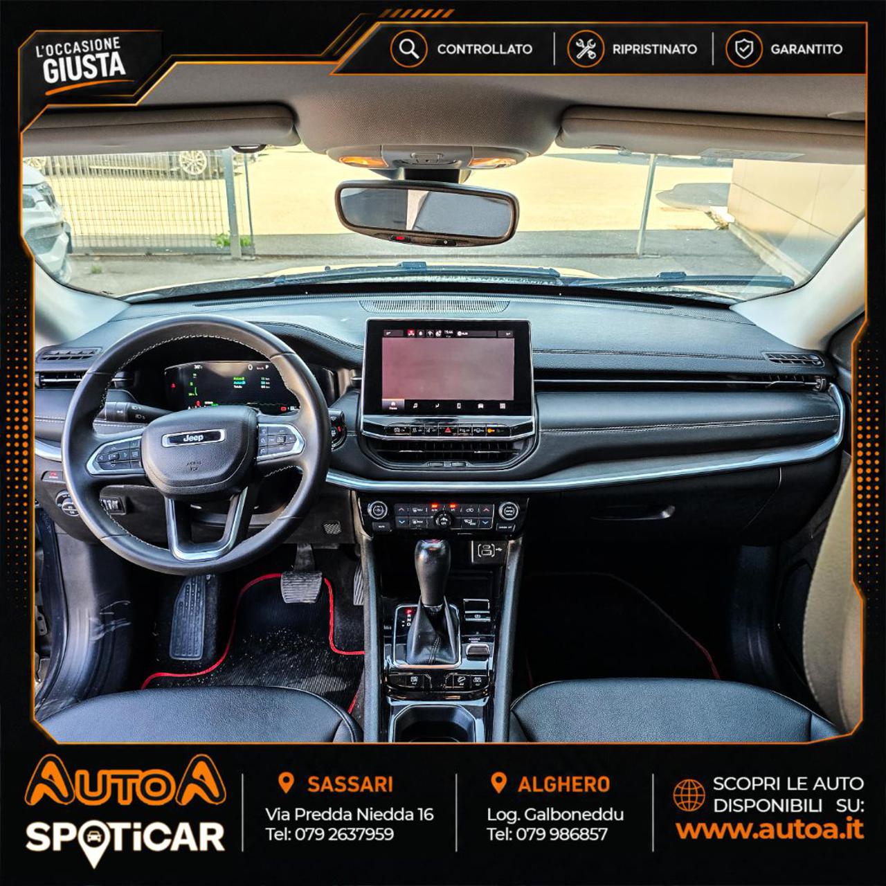 JEEP Compass 1.3 Turbo T4 190 CV PHEV AT6 4xe Limited - 14