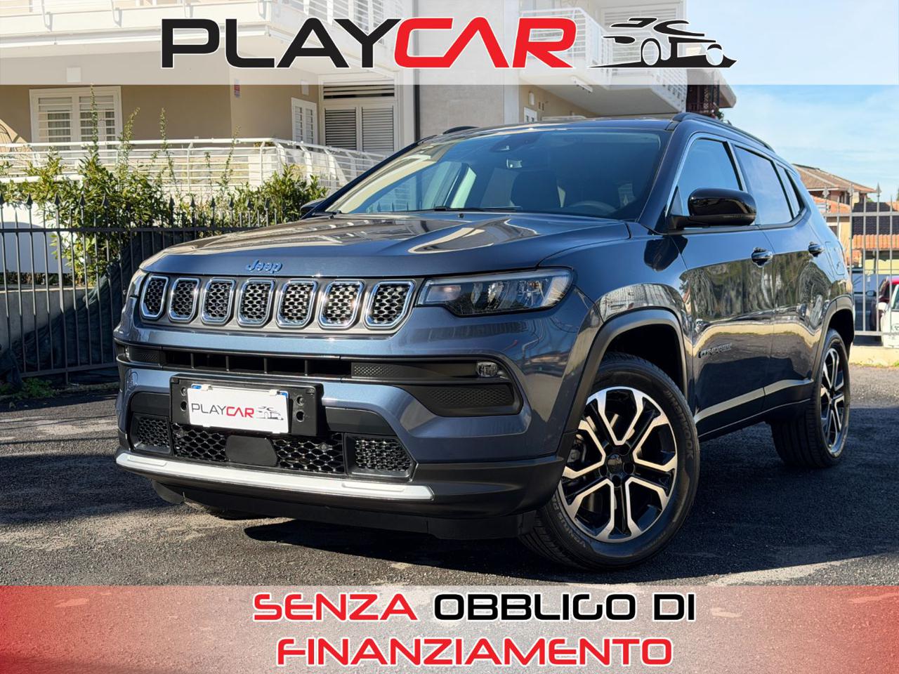 JEEP Compass 1.3 T4 190 CV PHEV 4XE LIMITED+NAVI+PELLE+R.CAM! - 1
