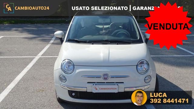 FIAT 500 Bianco pastello