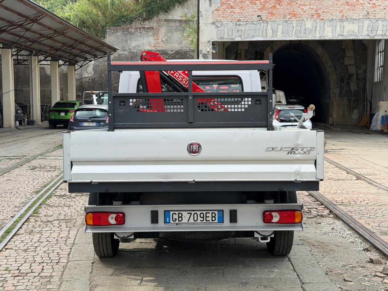 FIAT Ducato 140CV DOPPIA CABINA GRU E CASSONE FISSO - 8