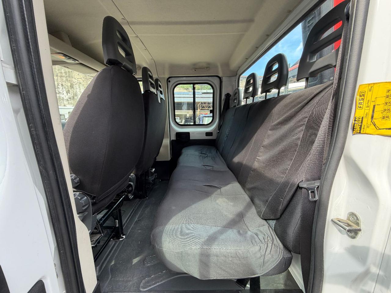 FIAT Ducato 140CV DOPPIA CABINA GRU E CASSONE FISSO - 16