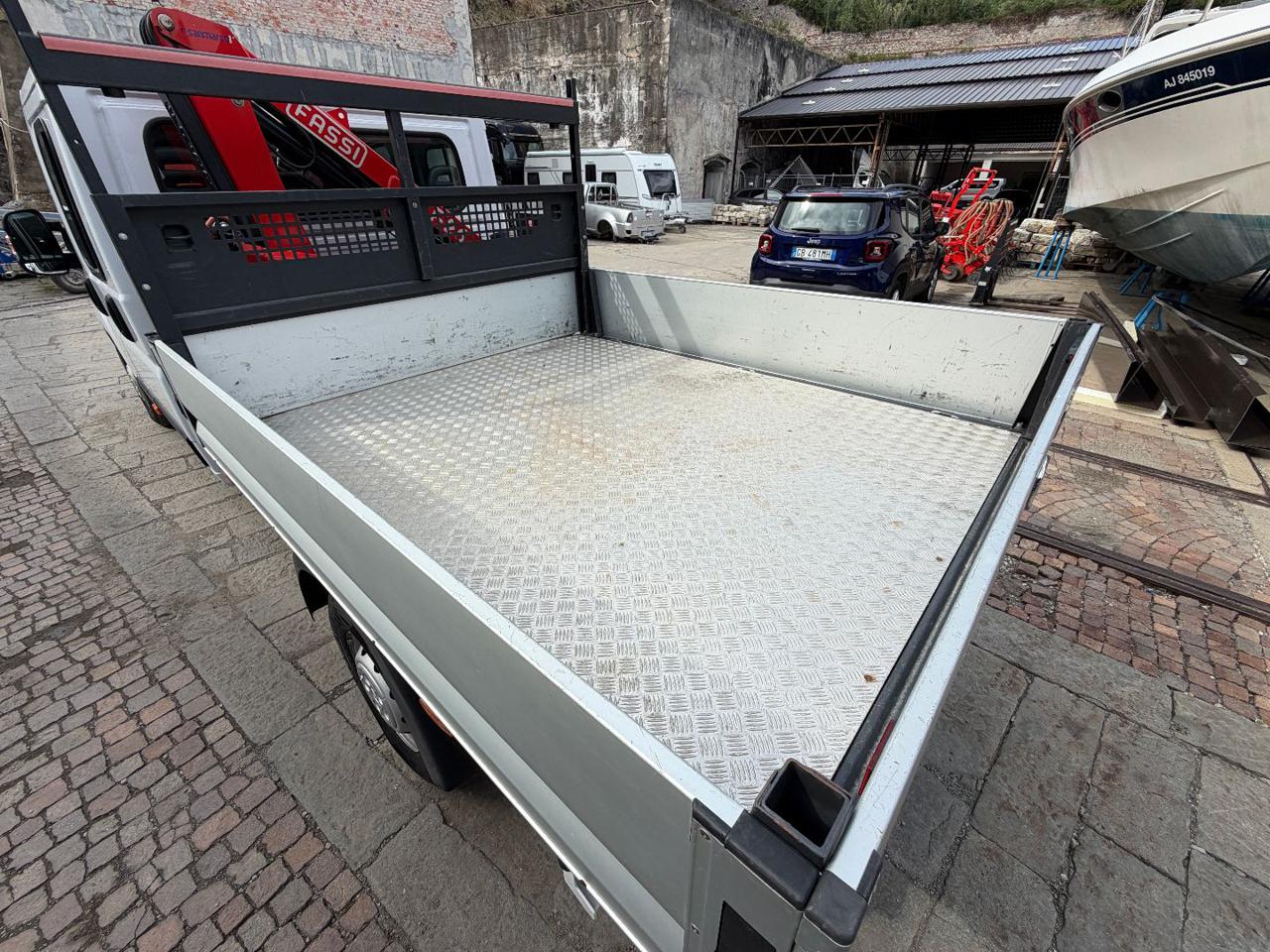 FIAT Ducato 140CV DOPPIA CABINA GRU E CASSONE FISSO - 9