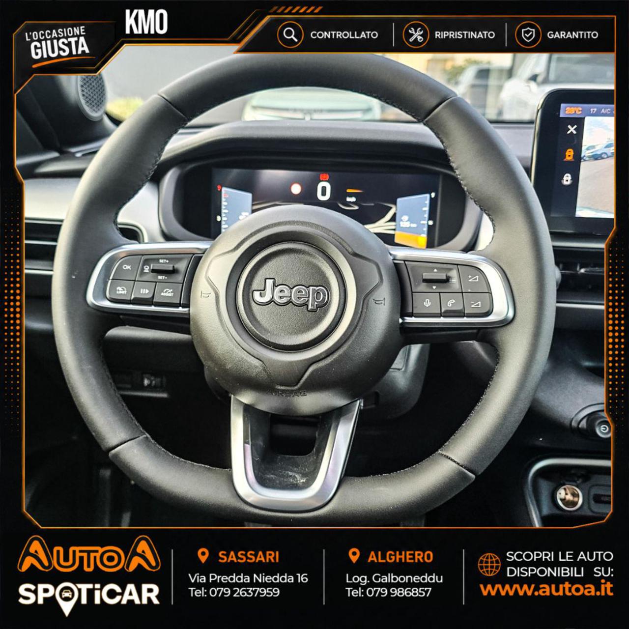 JEEP Avenger 1.2 Turbo 100 CV Summit - 11