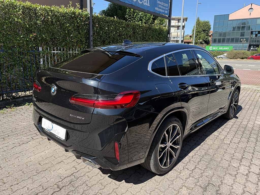 BMW X4 xdrive 20d mhev 48V Msport M SPORT TETTO CERCHI 20 - 5