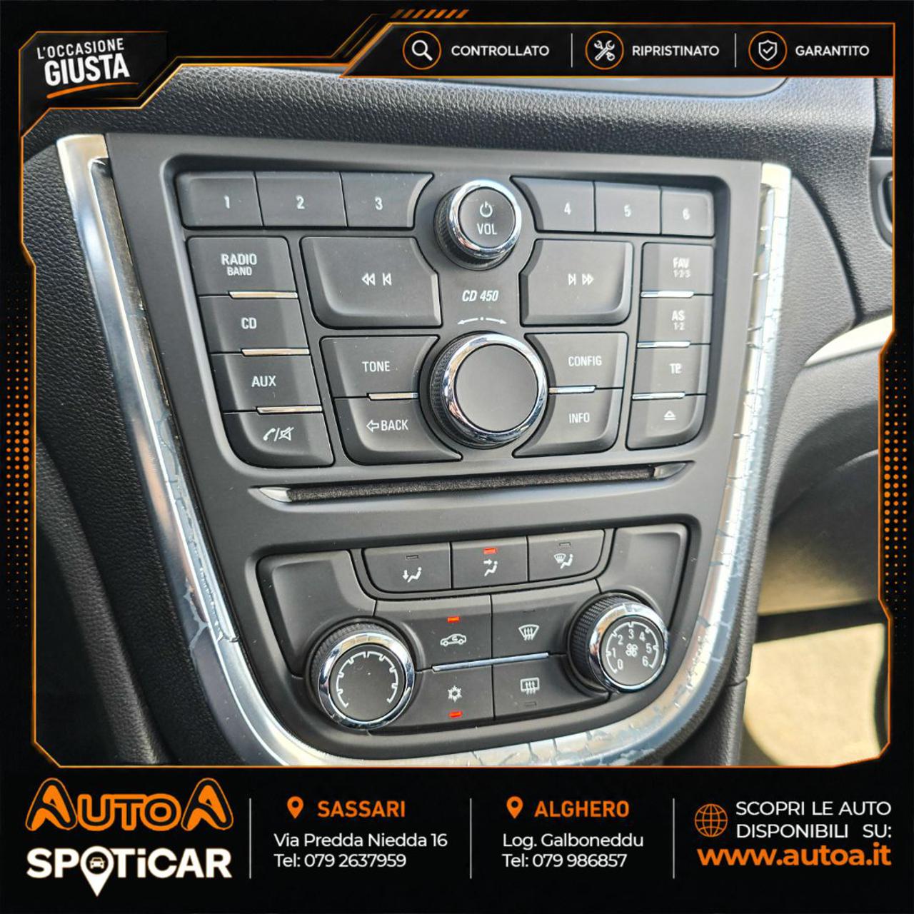 OPEL Mokka 1.6 Ecotec 115CV 4x2 Start&Stop Cosmo - 23