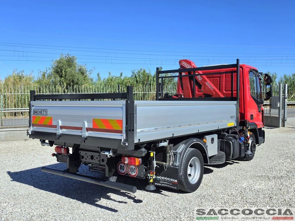 IVECO EUROCARGO 75 80E19 E6 GRU + RIBALTABILE - 25