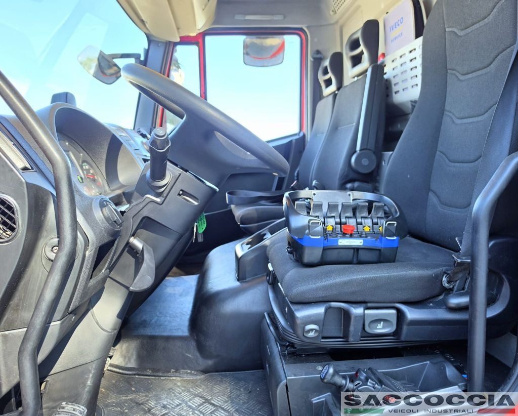 IVECO EUROCARGO 75 80E19 E6 GRU + RIBALTABILE - 8