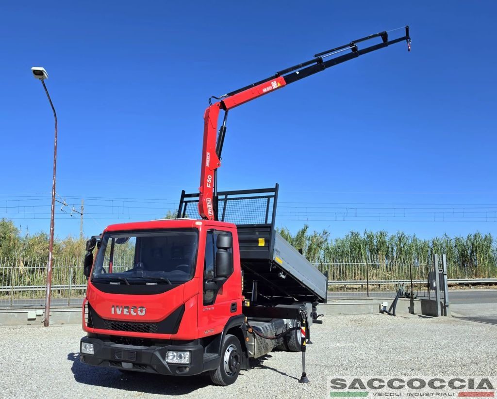 IVECO EUROCARGO 75 80E19 E6 GRU + RIBALTABILE - 22