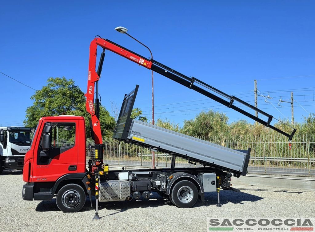 IVECO EUROCARGO 75 80E19 E6 GRU + RIBALTABILE - 26