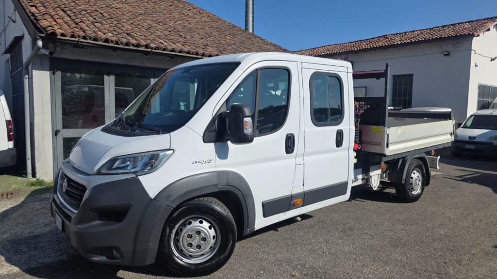 FIAT Ducato MAXI 35 2.3 Mjet 130CV Cabinato GRU Fassi 7posti - 4