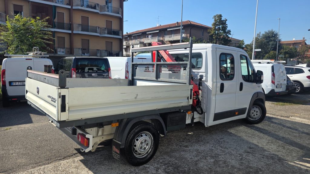 FIAT Ducato MAXI 35 2.3 Mjet 130CV Cabinato GRU Fassi 7posti - 5