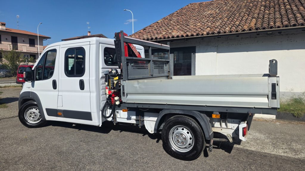 FIAT Ducato MAXI 35 2.3 Mjet 130CV Cabinato GRU Fassi 7posti - 3