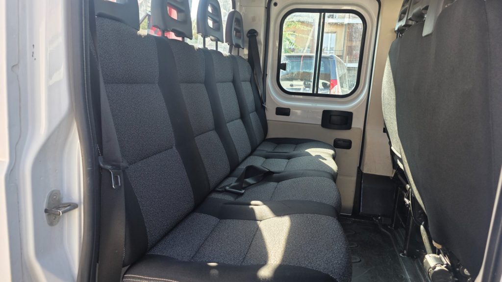FIAT Ducato MAXI 35 2.3 Mjet 130CV Cabinato GRU Fassi 7posti - 11