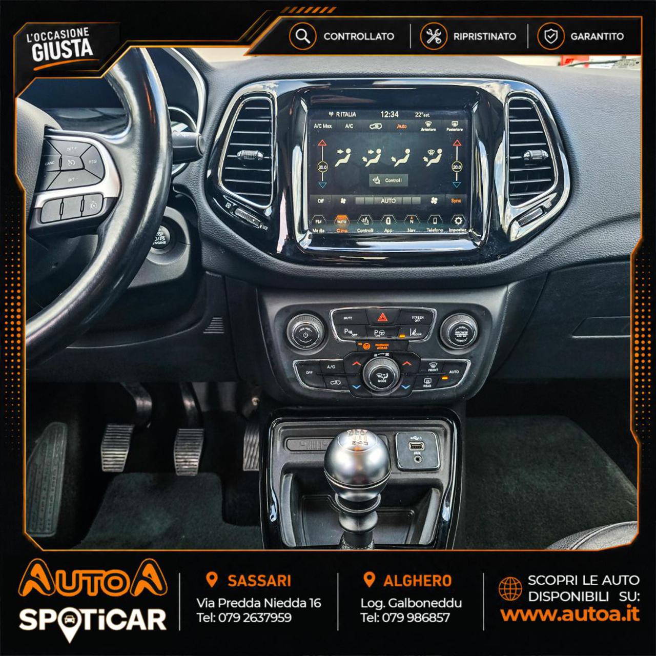 JEEP Compass 1.6 Multijet II 2WD Limited - 14