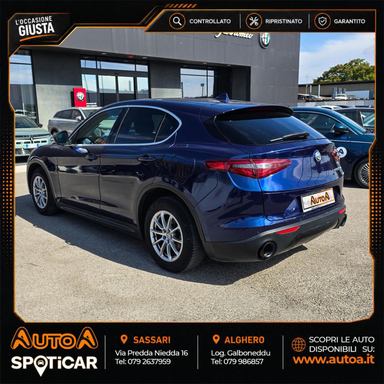 ALFA ROMEO Stelvio 2.2 Turbodiesel 180 CV AT8 RWD Executive - 7