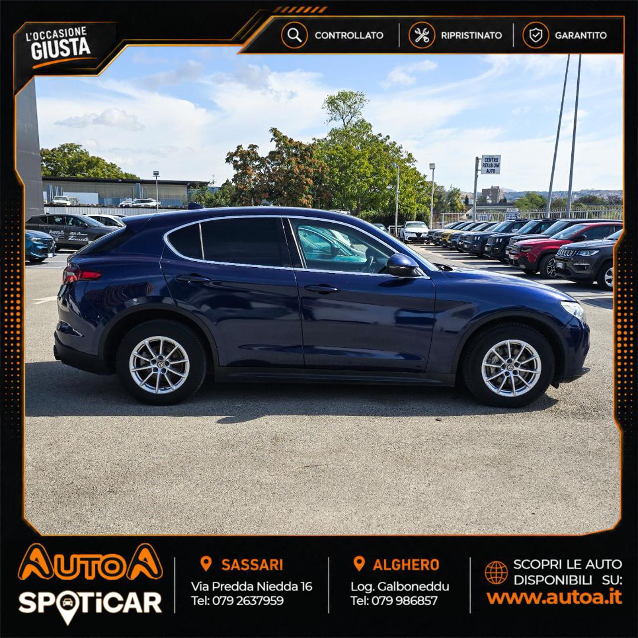 ALFA ROMEO Stelvio 2.2 Turbodiesel 180 CV AT8 RWD Executive - 4