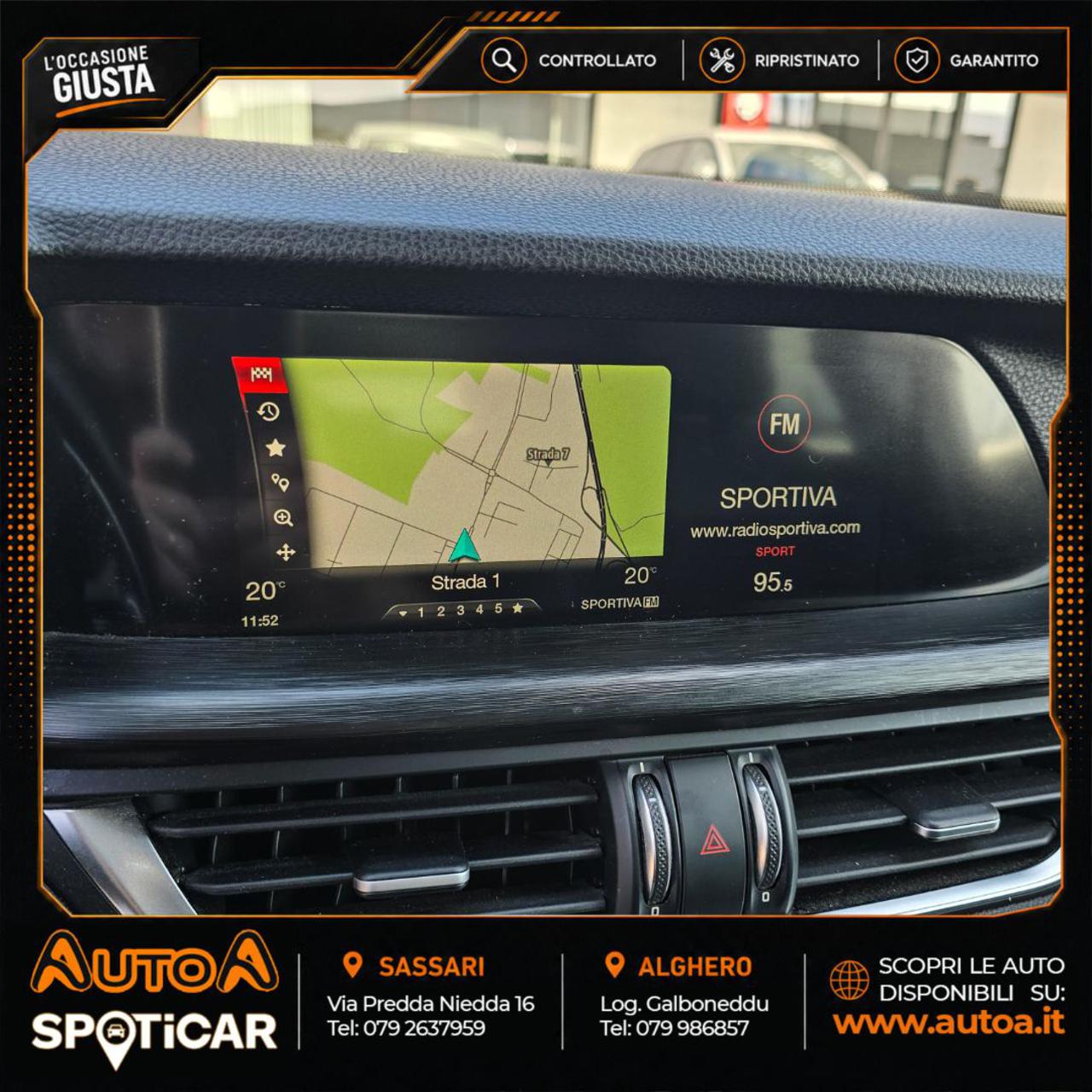 ALFA ROMEO Stelvio 2.2 Turbodiesel 180 CV AT8 RWD Executive - 28
