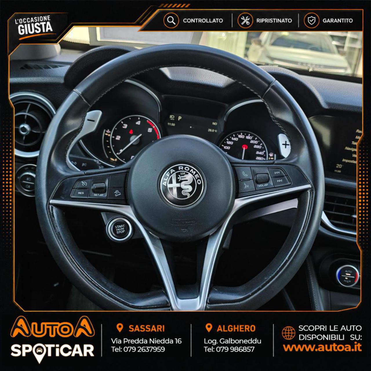 ALFA ROMEO Stelvio 2.2 Turbodiesel 180 CV AT8 RWD Executive - 16