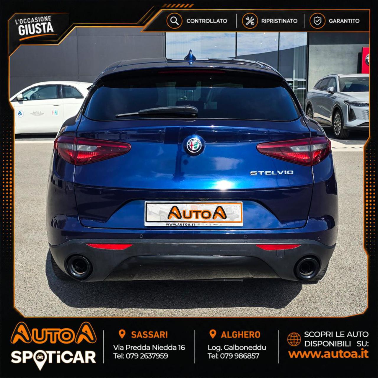 ALFA ROMEO Stelvio 2.2 Turbodiesel 180 CV AT8 RWD Executive - 6