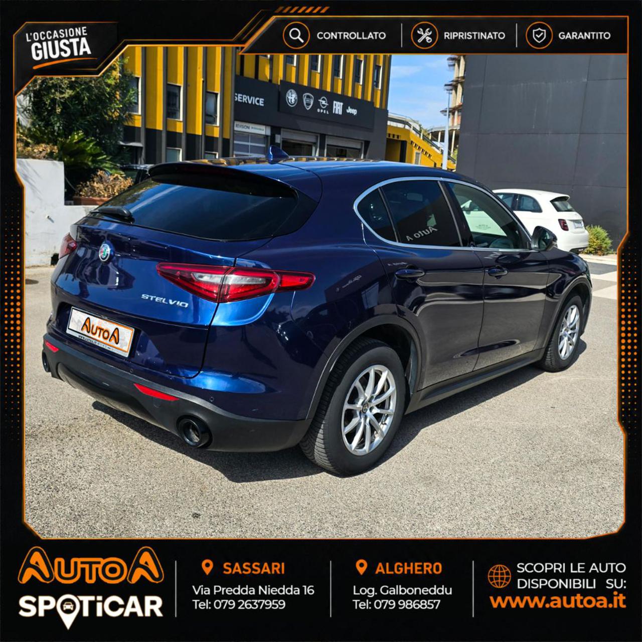 ALFA ROMEO Stelvio 2.2 Turbodiesel 180 CV AT8 RWD Executive - 5