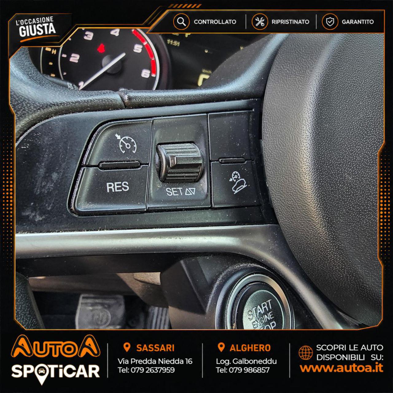 ALFA ROMEO Stelvio 2.2 Turbodiesel 180 CV AT8 RWD Executive - 23