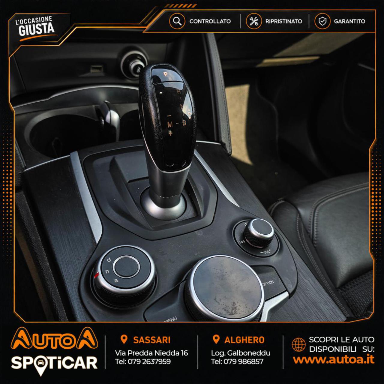 ALFA ROMEO Stelvio 2.2 Turbodiesel 180 CV AT8 RWD Executive - 29