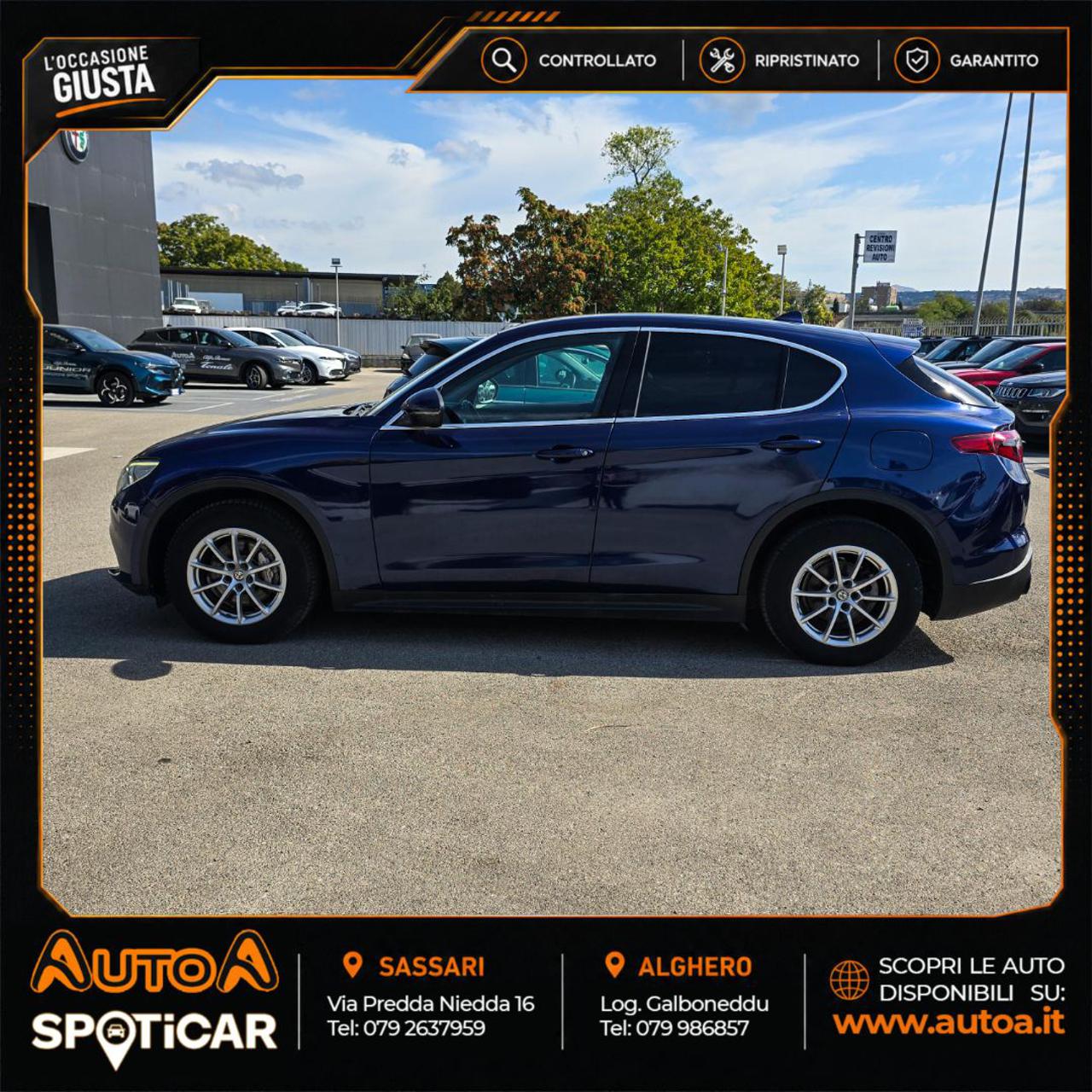 ALFA ROMEO Stelvio 2.2 Turbodiesel 180 CV AT8 RWD Executive - 8