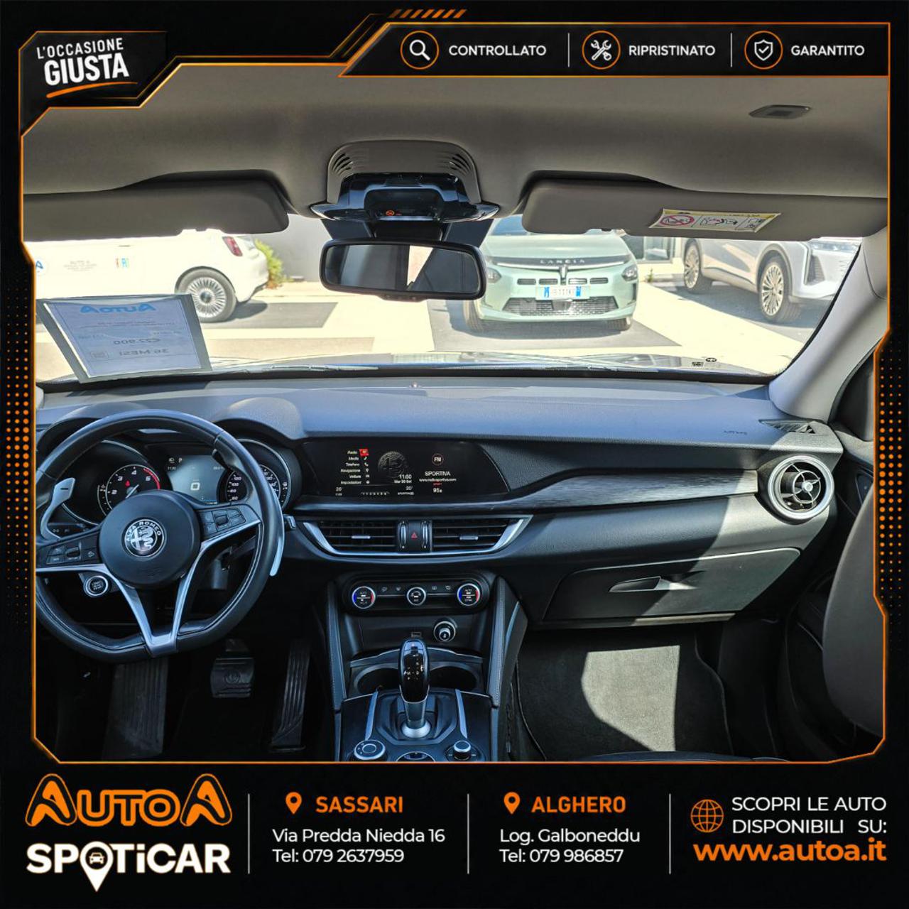 ALFA ROMEO Stelvio 2.2 Turbodiesel 180 CV AT8 RWD Executive - 15