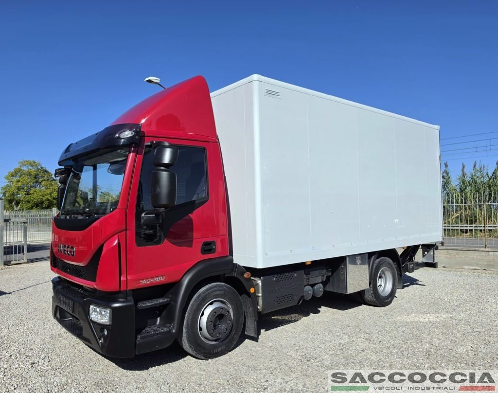 IVECO EUROCARGO 140E28 FP E6 FURGONE 5,30 + SPONDA - 30