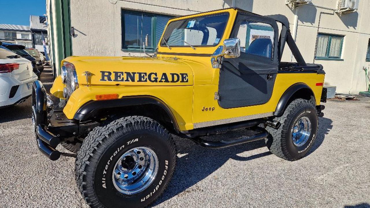 JEEP CJ-7 V8 AMC 304 4 MARCE MANUALE  – Restauro Totale - 2