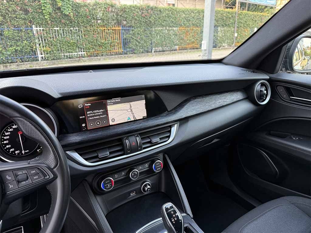 ALFA ROMEO Stelvio Super Business Q4 TELECAMERA CARPLAY PREZZO REALE - 13
