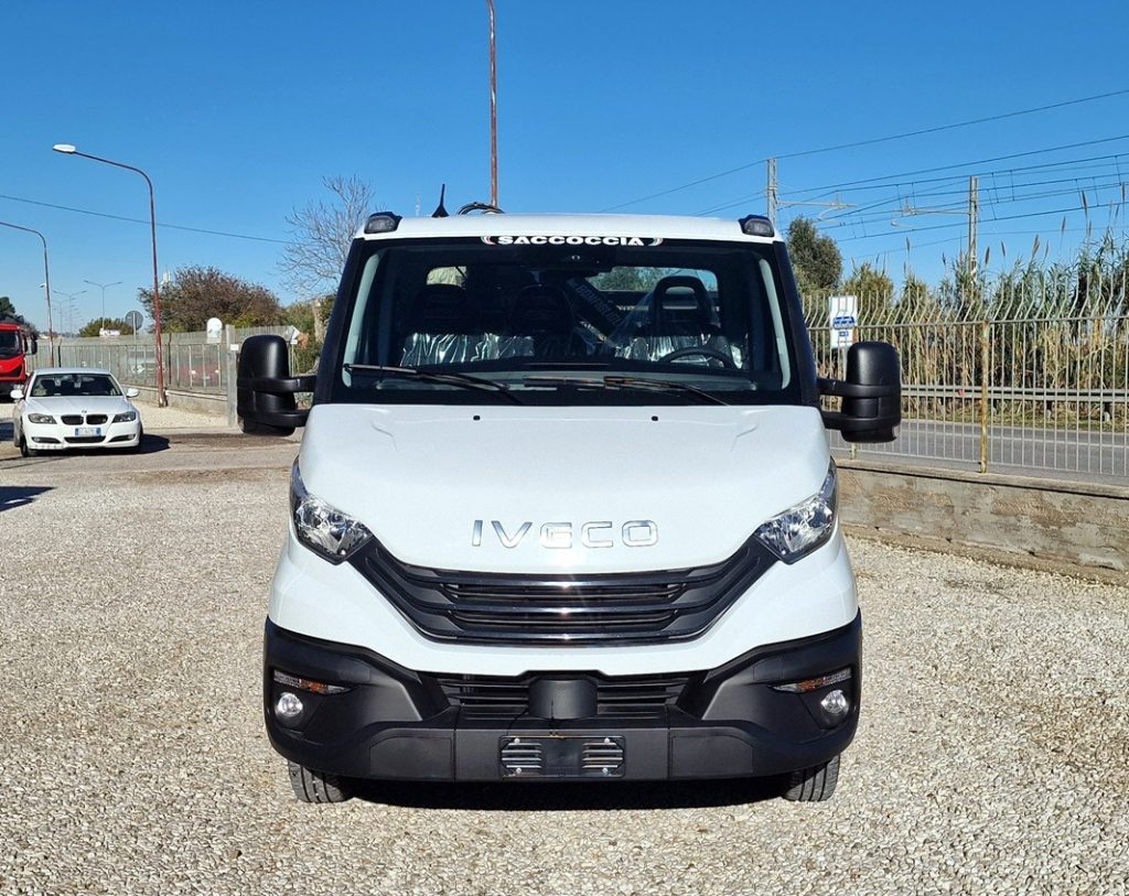 IVECO DAILY  35C18 E6 NUOVO GRU 12m + CASSONE - 18