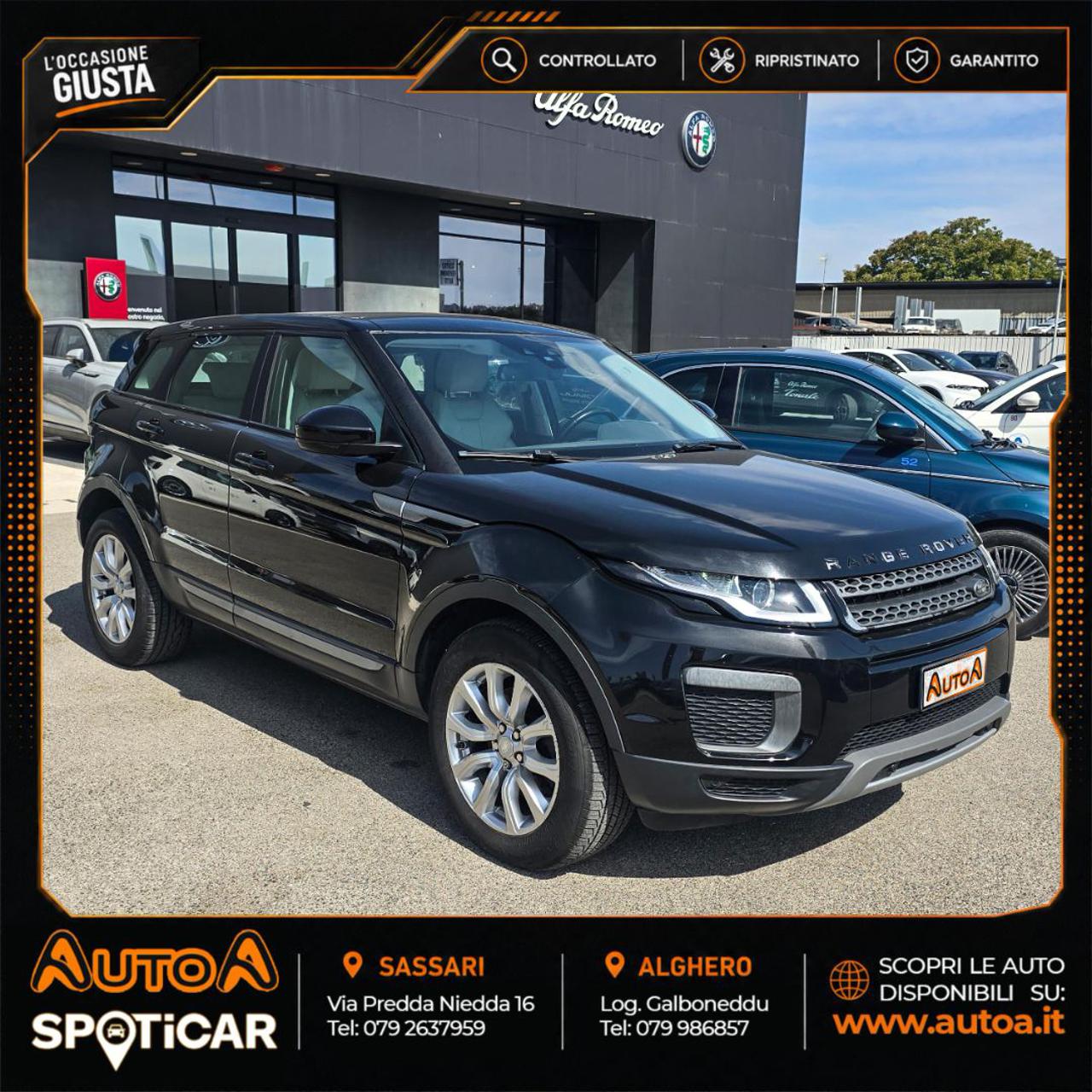 LAND ROVER Range Rover Evoque 2.0 TD4 150 CV 5p. Pure - 3