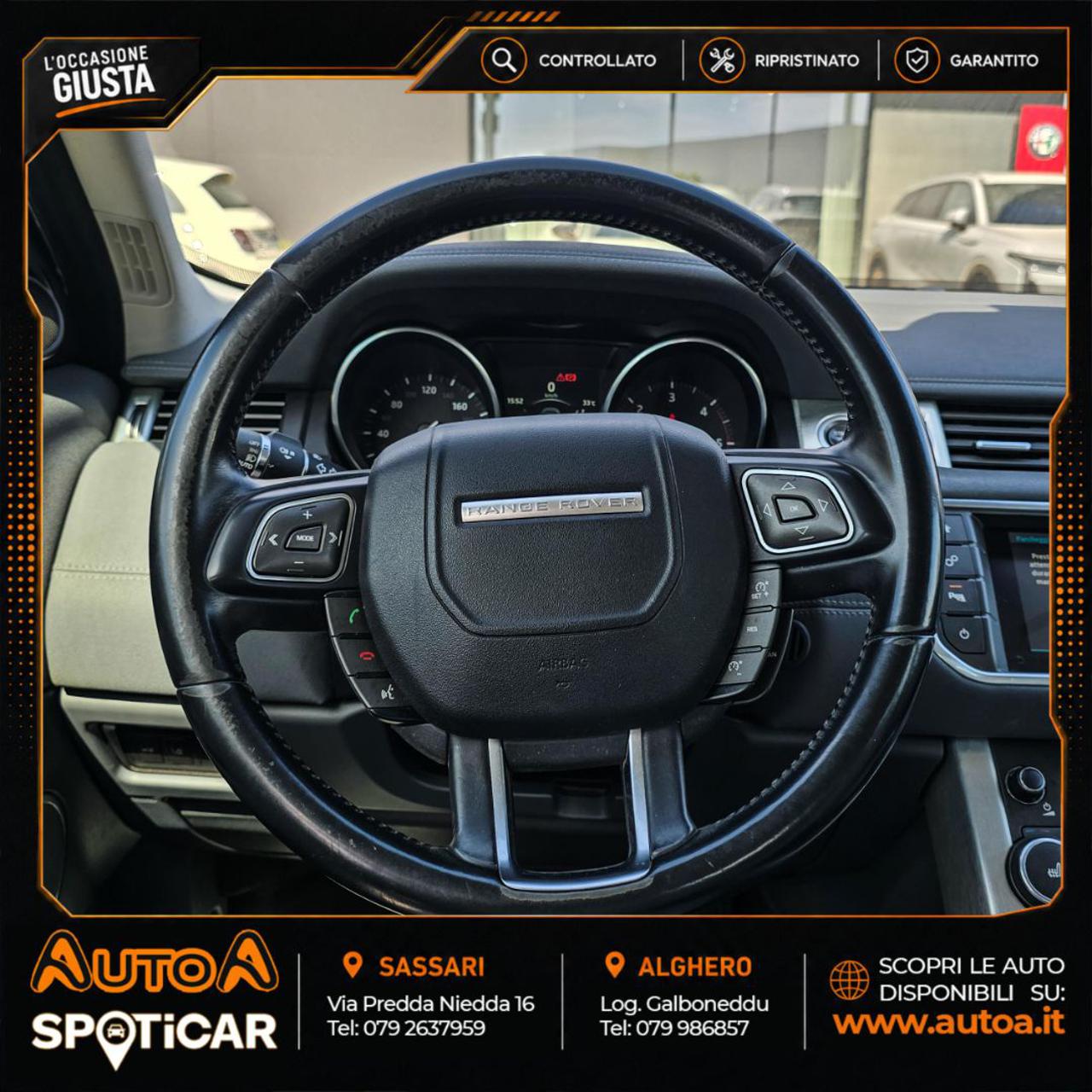 LAND ROVER Range Rover Evoque 2.0 TD4 150 CV 5p. Pure - 15