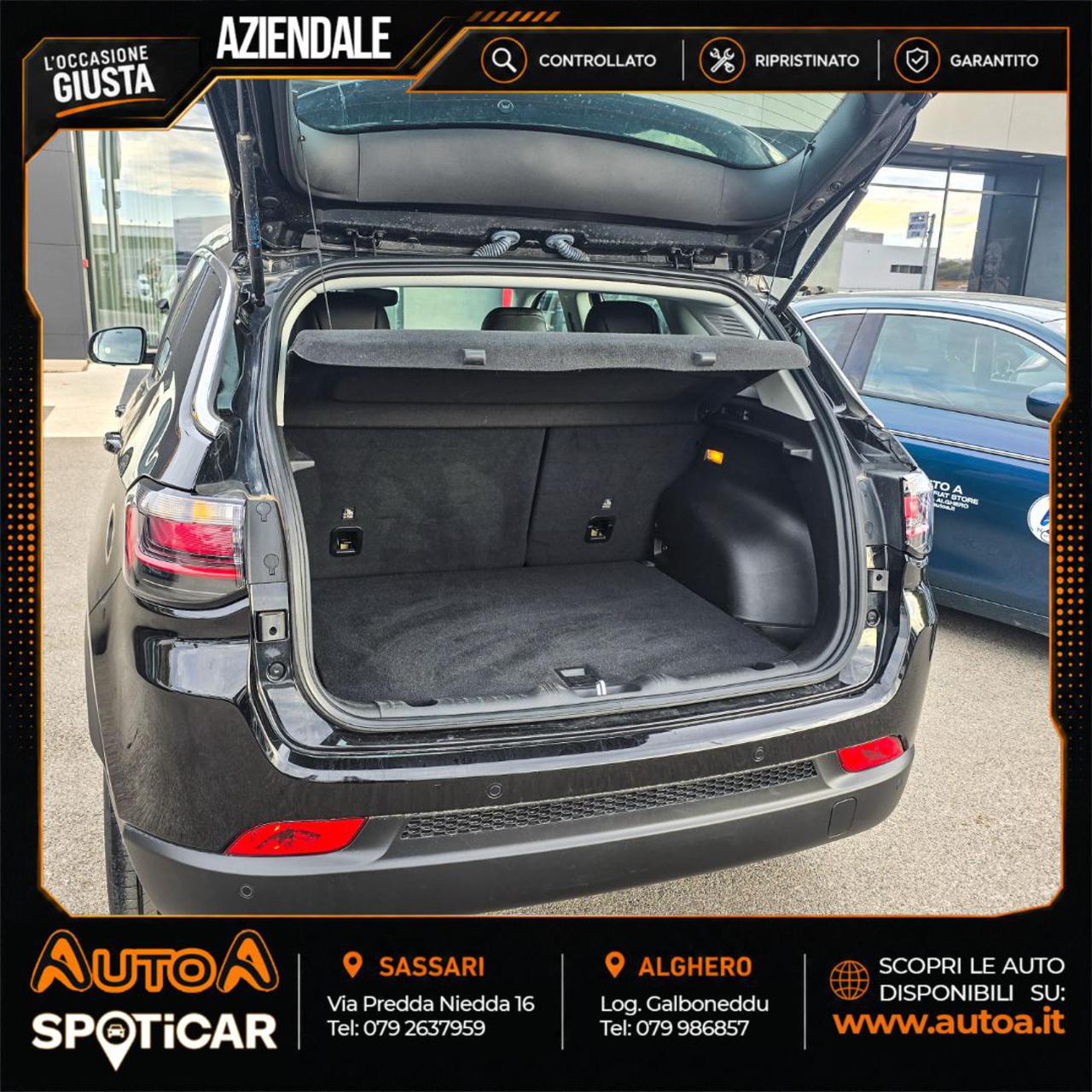 JEEP Compass 1.5 Turbo T4 130 CV MHEV 2WD Altitude - 9