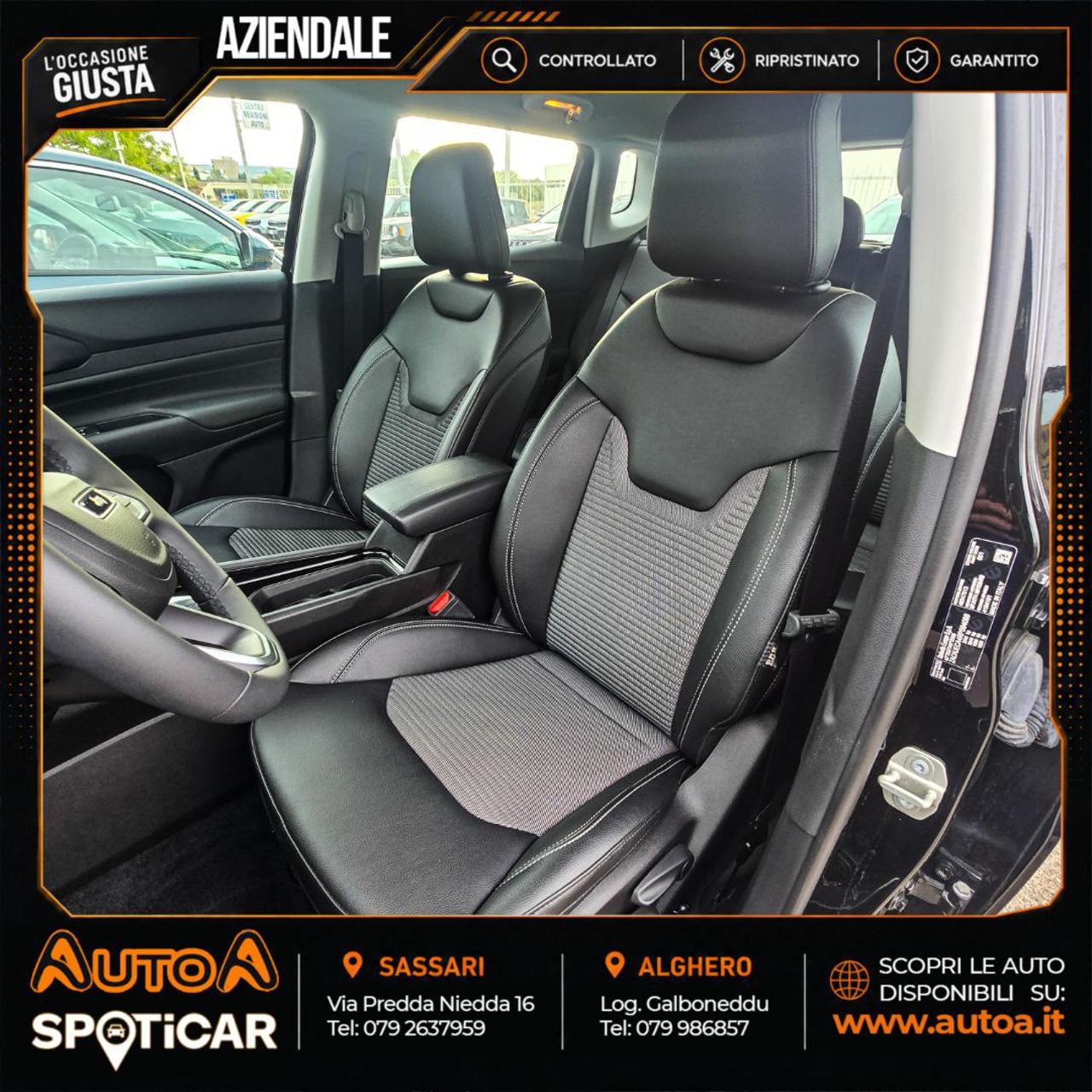 JEEP Compass 1.5 Turbo T4 130 CV MHEV 2WD Altitude - 19