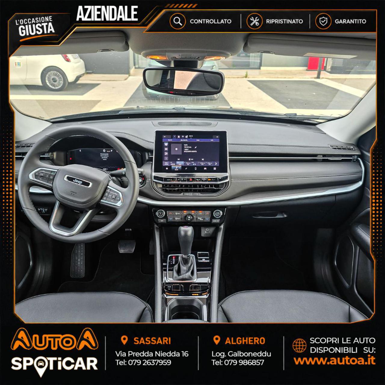 JEEP Compass 1.5 Turbo T4 130 CV MHEV 2WD Altitude - 13