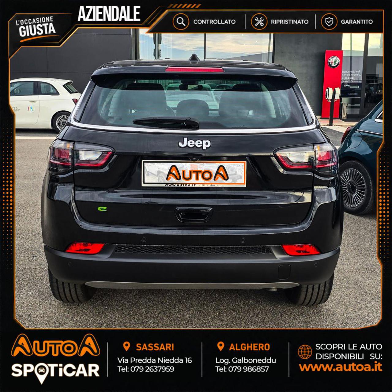 JEEP Compass 1.5 Turbo T4 130 CV MHEV 2WD Altitude - 6